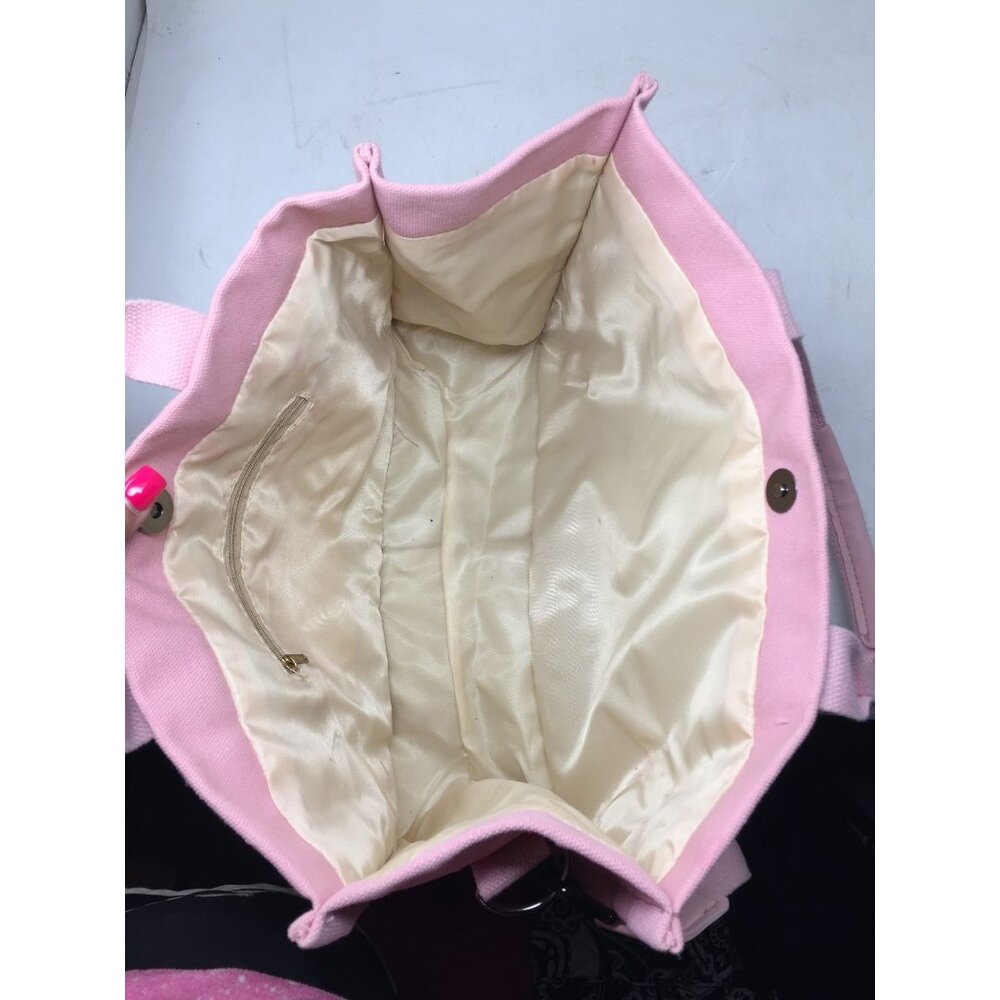 Women's ZHMO Pink Canvas Tote bag - Picture 13 of 16